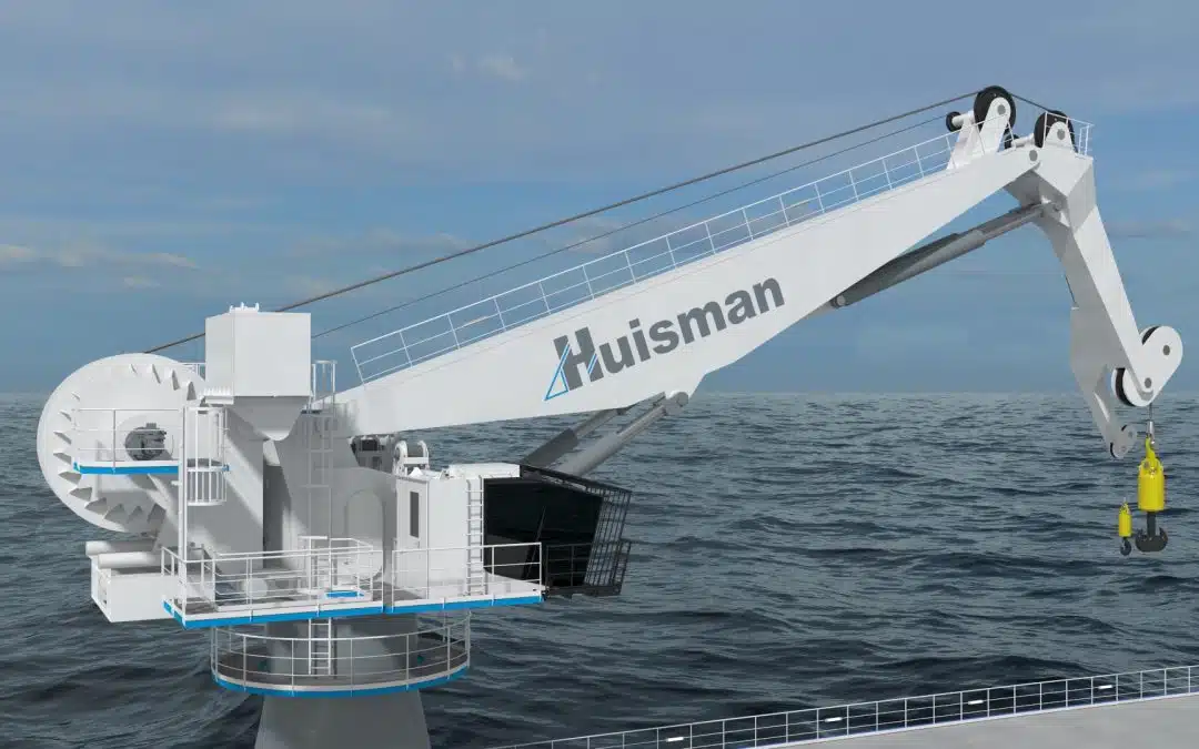 Huisman to deliver deepwater knuckle boom crane for Coastal International Marince Inc.