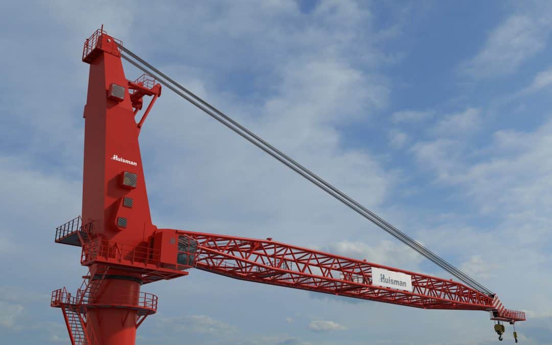 HUISMAN SECURES CONTRACT FOR 100MT PEDESTAL MOUNTED CRANE DELIVERY TO EASTERN NAVIGATION