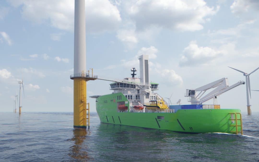 SMST supplies mission equipment to world’s first fully electric CSOV